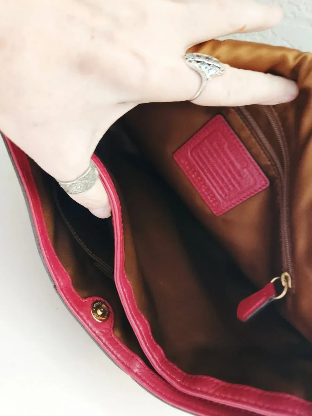 Euc Coach Madison Leather Shoulder Bag Purse